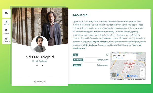 nasser toghiri website